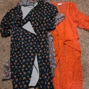 Lot of 3 Shirley kimonos Clearance Sale